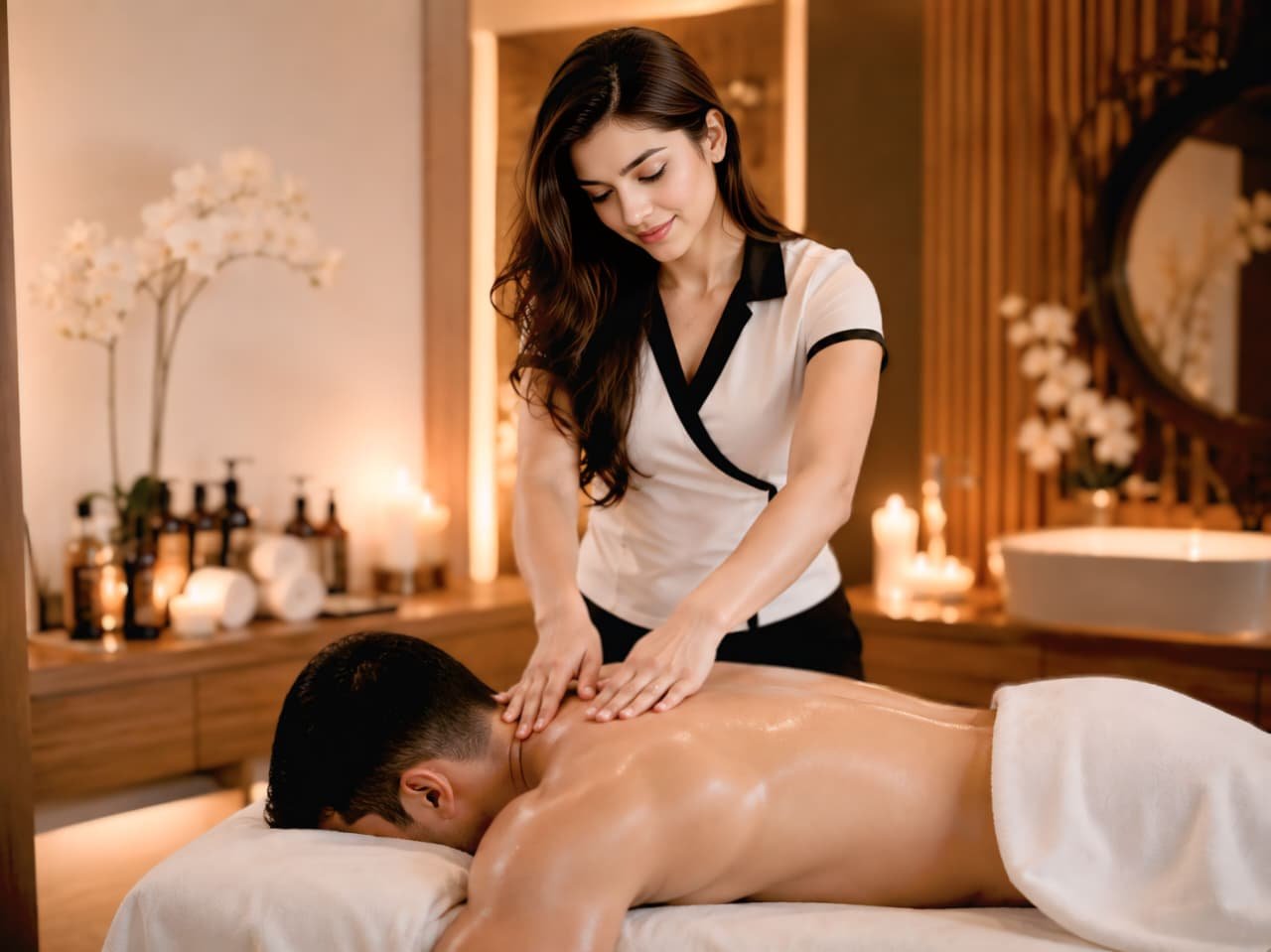 Muscle Relax Massage at our Bahria Town Phase 7 spa